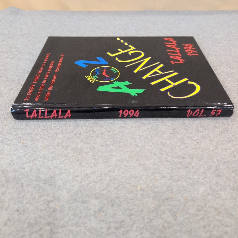 Talladega High School Tallala 1994 Yearbook Volume 57 Alabama A Time 2 Change - Picture 2 of 4